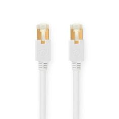 Nedis Omrežni kabel CAT6 | RJ45 moški | RJ45 moški | S/FTP | 30,0 m | Okrogla | LSZH / PVC | Bela | Škatla z okencem 
