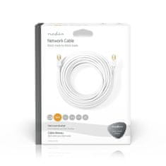 Nedis Omrežni kabel CAT6 | RJ45 moški | RJ45 moški | S/FTP | 30,0 m | Okrogla | LSZH / PVC | Bela | Škatla z okencem 