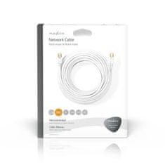 Nedis Omrežni kabel CAT6 | RJ45 moški | RJ45 moški | S/FTP | 15,0 m | Okrogla | LSZH / PVC | Bela | Škatla z okencem 