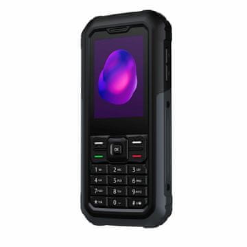 TCL 5044 odporni mobilni telefon, črn