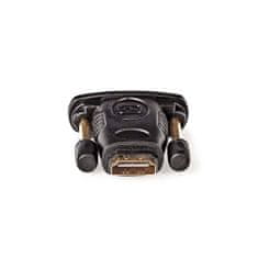 Nedis Adapter HDMI | DVI-D 24+1-pin moški | HDMI izhod | Ponikljano | Naravnost | ABS | Črna | 1 kos | Škatla 