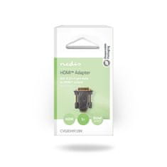 Nedis Adapter HDMI | DVI-D 24+1-pin moški | HDMI izhod | Ponikljano | Naravnost | ABS | Črna | 1 kos | Škatla 