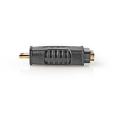 Nedis Adapter HDMI | Mini priključek HDMI | HDMI izhod | Pozlačeno | Naravnost | ABS | Črna | 1 kos | pretisni omot 