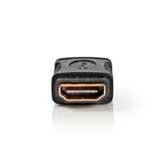 Nedis Adapter HDMI | HDMI ženski | HDMI ženski | Pozlačeno | Naravnost | ABS | Črna | 1 kos | Škatla 