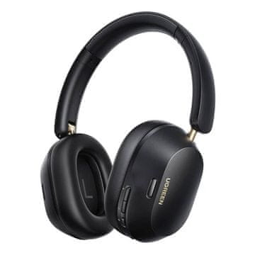 1 to 3 Brezžične Slušalke Ugreen Hitune Max 5C, Hybrid Anc, Bluetooth 5.4 (Črne)