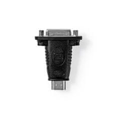 Nedis Adapter HDMI | Priključek HDMI | DVI-D 24+1-pin ženski | Pozlačeno | Naravnost | ABS | Črna | 1 kos | Škatla 