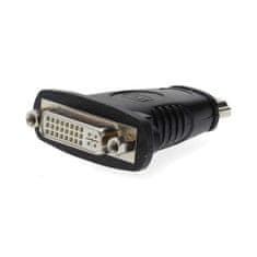 Nedis Adapter HDMI | Priključek HDMI | DVI-D 24+1-pin ženski | Pozlačeno | Naravnost | ABS | Črna | 1 kos | Škatla 
