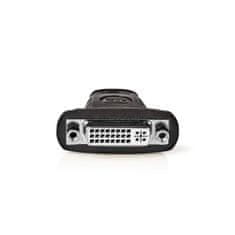 Nedis Adapter HDMI | Priključek HDMI | DVI-D 24+1-pin ženski | Pozlačeno | Naravnost | ABS | Črna | 1 kos | Škatla 