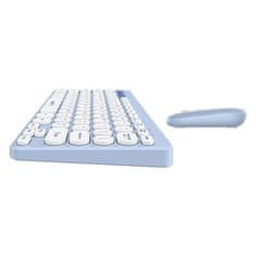 Havit Havit KB279GCM 2-v-1 brezžični igralni komplet tipkovnica + miška (modra) (QWERTY)