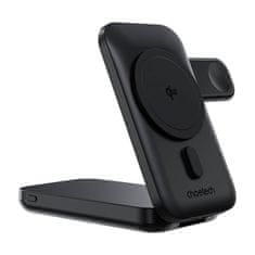 Choetech Magnetni polnilnik 3v1 Choetech B750 10000mAh Qi2 (črn)