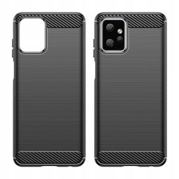 1 to 3 Hurtel Carbon Ovitek Za Motorola Moto G Power 2023 Fleksibilni Pokrov