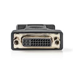 Nedis VGA adapter | VGA moški | DVI-I 24+5-pin ženski | Ponikljano | Naravnost | ABS / kovina | Črna | pretisni omot 