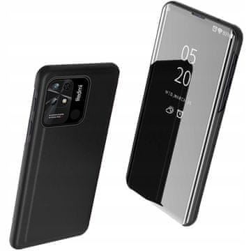 1 to 3 Hurtel Ovitek Clear View Za Xiaomi Redmi 10C Z Zaščito Na Preklop