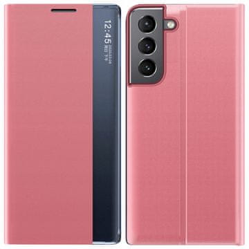 HURTEL Nov ovitek za spanje za Samsung Galaxy S23+ z zavihkom in stojalom, roza