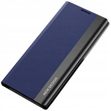 HURTEL Ovitek Sleep Case Pro za Samsung Galaxy S23+ z zavihkom in stojalom, moder