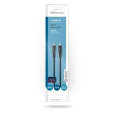 Nedis Digitalni avdio kabel | RCA Hane | RCA Hane | ponikljana | 2,00 m | Okrogla | PVC | Svart | Låda 