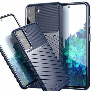 1 to 3 Hurtel Ovitek Thunder Za Samsung Galaxy S23+ Armor Ovitek S Silikonom