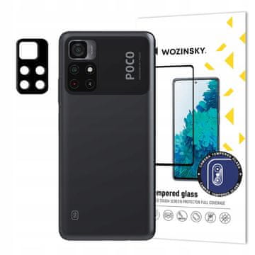 WOZINSKY Full Camera Glass 9H kaljeno steklo za celotno kamero Xiaomi Poco M4 Pro 5G
