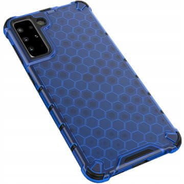 shumee Ovitek Honeycat Armed z gel okvirjem za Samsung Galaxy S22+ (S22 Plus) moder