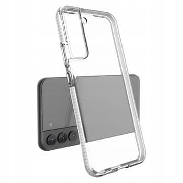 HURTEL Gel ovitek Spring Case z barvnim okvirjem za Samsung Galaxy S22+ (S22 Plus) temno moder