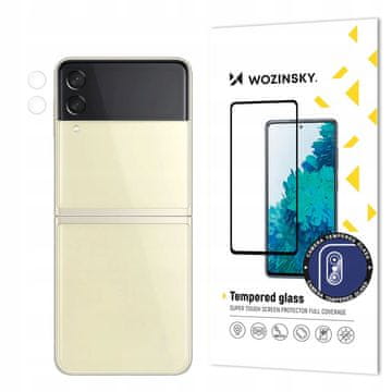 WOZINSKY Kaljeno steklo Wozinsky Camera Glass 9H za celotno kamero Samsung Galaxy Z Flip 3