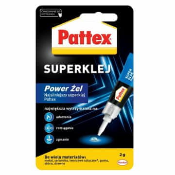 shumee Pattex SOS Instant Gel lepilo, 2 g, tuba