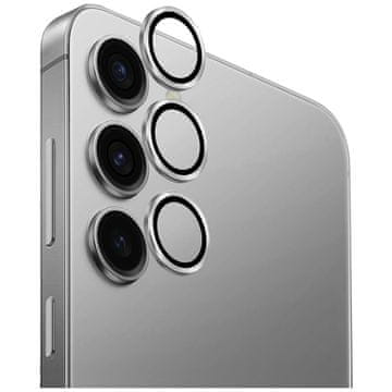 shumee Steklo za Samsung Galaxy S25 UNIQ Optix iz aluminija