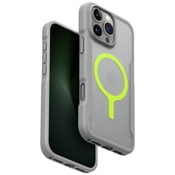 UNIQ Ovitek UNIQ Combat Active za iPhone 16 Pro Max z magnetnim polnjenjem, siv