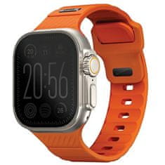 UNIQ Apple Watch Series 1 UNIQ FKM oranžen pašček