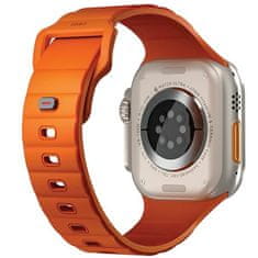 UNIQ Apple Watch Series 1 UNIQ FKM oranžen pašček