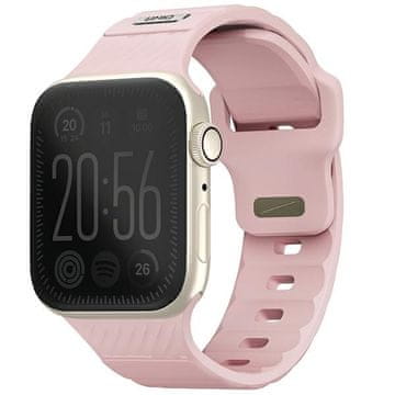 UNIQ Pašček za Apple Watch UNIQ FKM gumijast roza