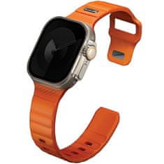 UNIQ Apple Watch Series 1 UNIQ FKM oranžen pašček