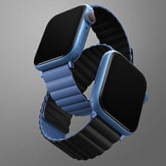 UNIQ Apple Watch Band 1/2/3/4/5/6/7/8/9/SE UNIQ Revix črna in modra