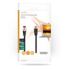 Nedis CAT6 Omrežni kabel | RJ45 moški | RJ45 moški | SF/UTP | 5,00 m | Okrogla | LSZH | Črna | Plastična vrečka 