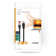 Nedis CAT6 Omrežni kabel | RJ45 moški | RJ45 moški | SF/UTP | 2,00 m | Okrogla | LSZH | Črna | Plastična vrečka 