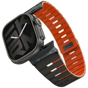 1 to 3 Skinarma Gemini Pašek Za Apple Watch 49 46 45 44 Mm Vzdržljiv In Prožen