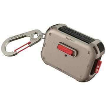 shumee Etui za AirPods Pro 2 Skinarma Mecha Champagne