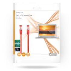 Nedis CAT6 Omrežni kabel | RJ45 moški | RJ45 moški | S/FTP | 15,0 m | Okrogla | LSZH | Rdeča | Plastična vrečka 