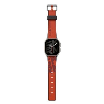 shumee Pašček za Apple Watch Ultra 49 mm Skinarma, oranžen