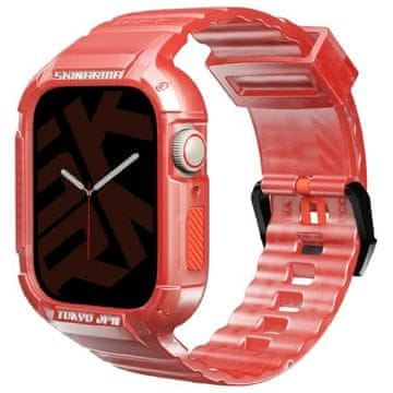 1 to 3 Skinarma Etui Za Pašček 2V1 Za Apple Watch 44Mm 45Mm Etui Visoka Kakovost