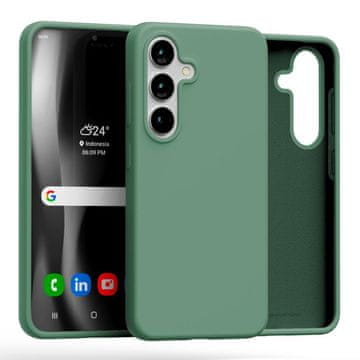 1 to 3 Ovitek Mercury Silikonski Ovitek Za Samsung Galaxy S25 S931 Udoben Ročaj
