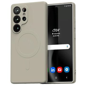 1 to 3 Ovitek Mercury Za Magsafe Polsilikonski Za Samsung S25 Ultra S938 Zaščita