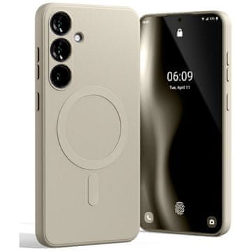1 to 3 Polsilikonski Ovitek Mercury Za Samsung S25 S936 Silikonska Zaščita