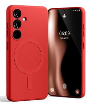 1 to 3 Polsilikonski Ovitek Mercury Za Samsung S25 S931 Magnetne Ključavnice In Zaščita
