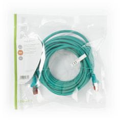 Nedis CAT6 Omrežni kabel | RJ45 moški | RJ45 moški | S/FTP | 7,50 m | Okrogla | LSZH | Zelena | Plastična vrečka 