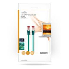 Nedis CAT6 Omrežni kabel | RJ45 moški | RJ45 moški | S/FTP | 5,00 m | Okrogla | LSZH | Zelena | Plastična vrečka 