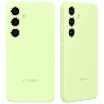 1 to 3 Silikonski Ovitek Samsung Za Galaxy S24+ S926 Visoka Kakovost Siv