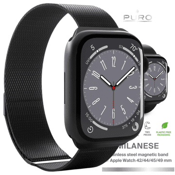 1 to 3 Puro Milanese Pašek Za Apple Watch 42 44 45 49 Mm Ustreza Na Več Ur