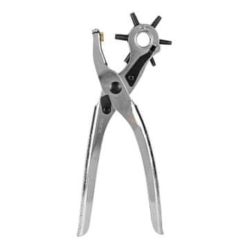 Deli Tools Vrtljive klešče za luknje Deli Tools EDL1919C, 9" (srebrne)