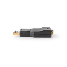 Nedis Adapter Displayport | DisplayPort moški | VGA ženski 15p | 1080p | Pozlačeno | Naravnost | Okrogla | ABS | antracit | Škatla 